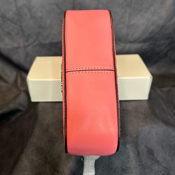 Coach Mini Serena Crossbody in Signature Leather- Pink Lemonade - Picture 7 of 13